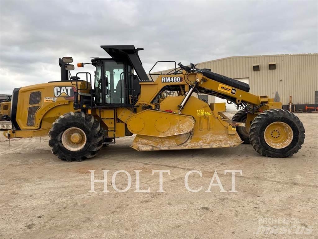 CAT RM400 CAB Recyklátory asfaltu