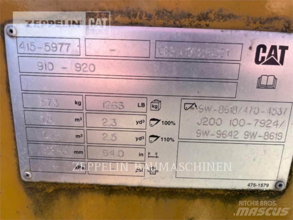 CAT SCHAUFEL CAT 918M Lopaty