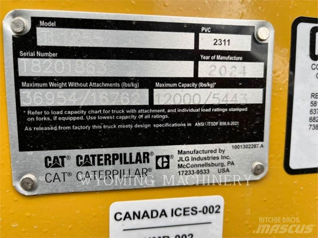 CAT TL1255 Teleskopické manipulátory