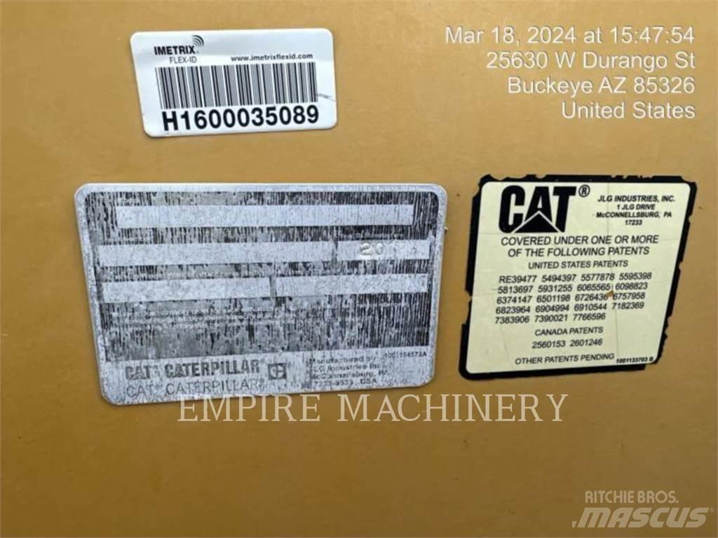 CAT TL1255D Teleskopické manipulátory