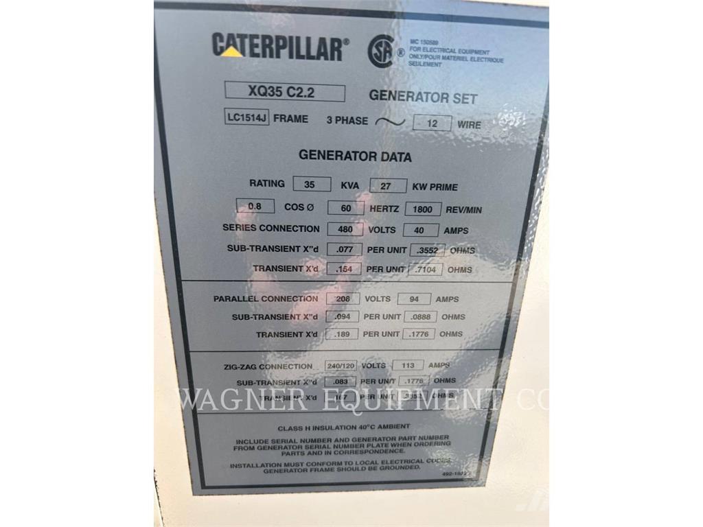 CAT XQ 35 Ostatní generátory