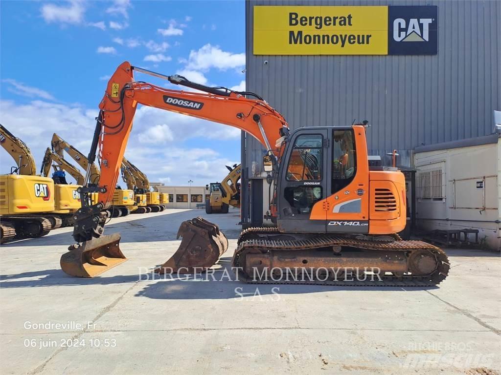 Doosan DX140LCR Pásová rýpadla