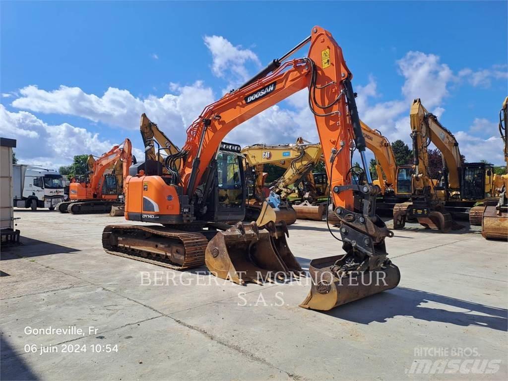 Doosan DX140LCR Pásová rýpadla