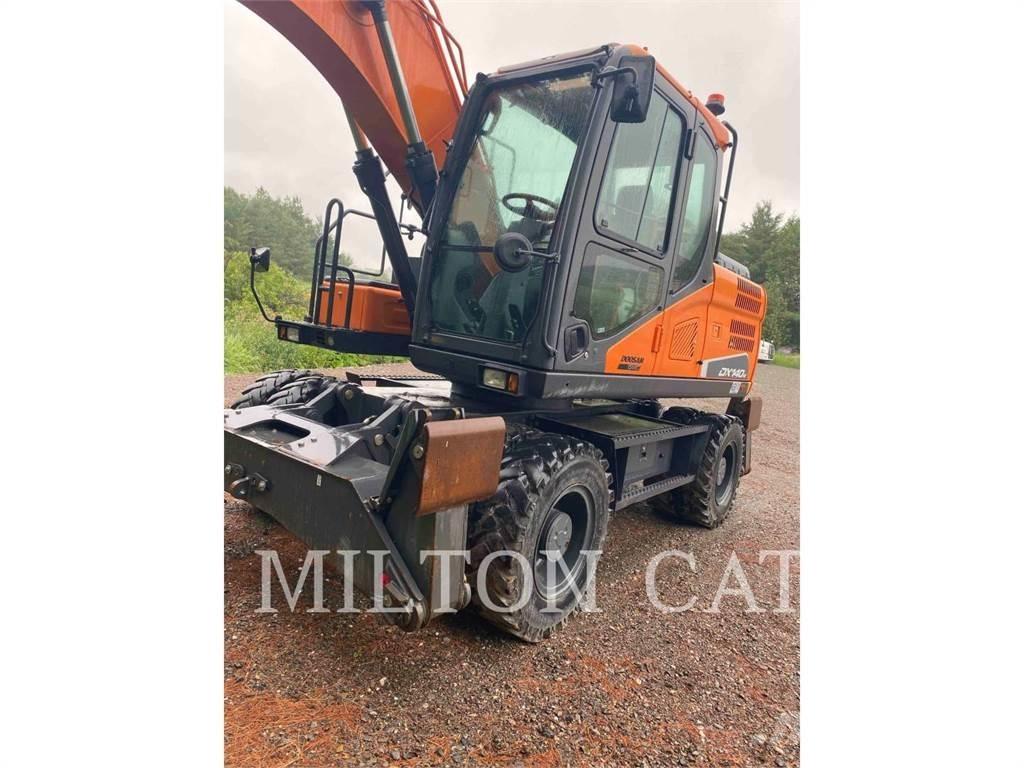 Doosan DX140W-5 Kolová rýpadla