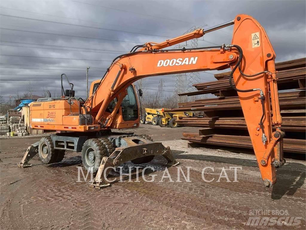 Doosan DX210W Kolová rýpadla