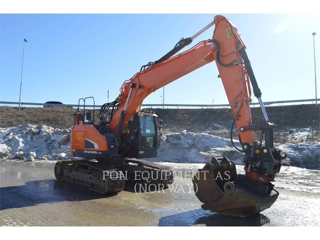 Doosan DX235 Pásová rýpadla