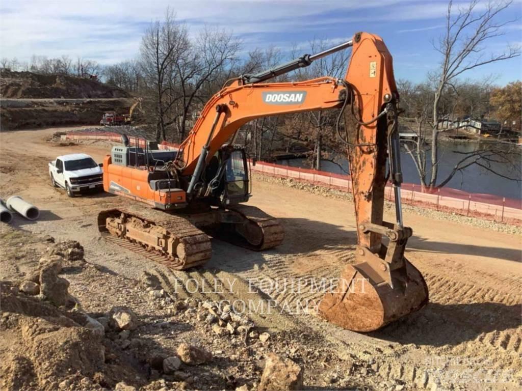 Doosan DX490LC5 Pásová rýpadla