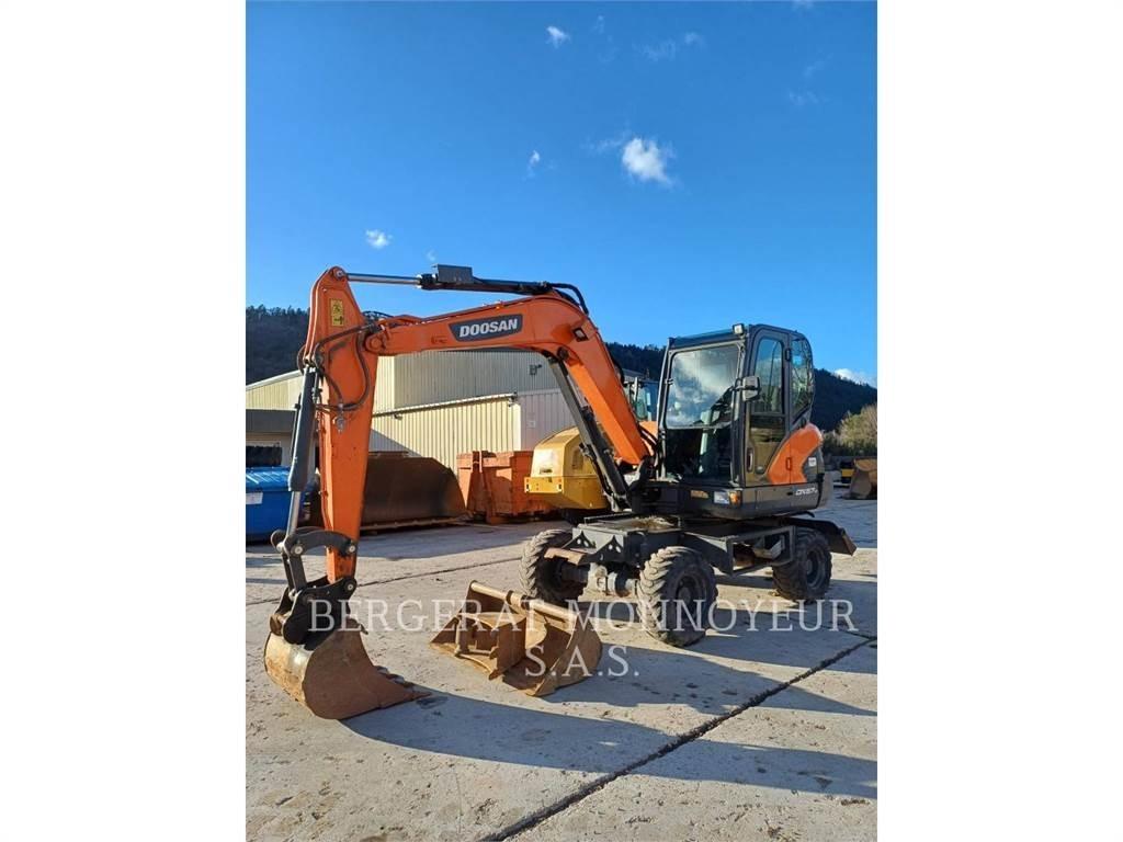 Doosan DX57W-7 Kolová rýpadla