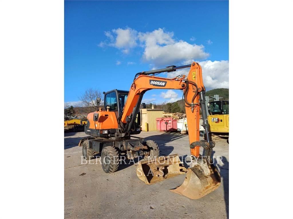 Doosan DX57W-7 Kolová rýpadla