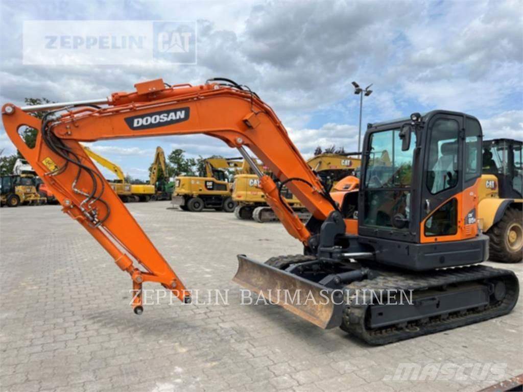 Doosan DX85R-3 Pásová rýpadla