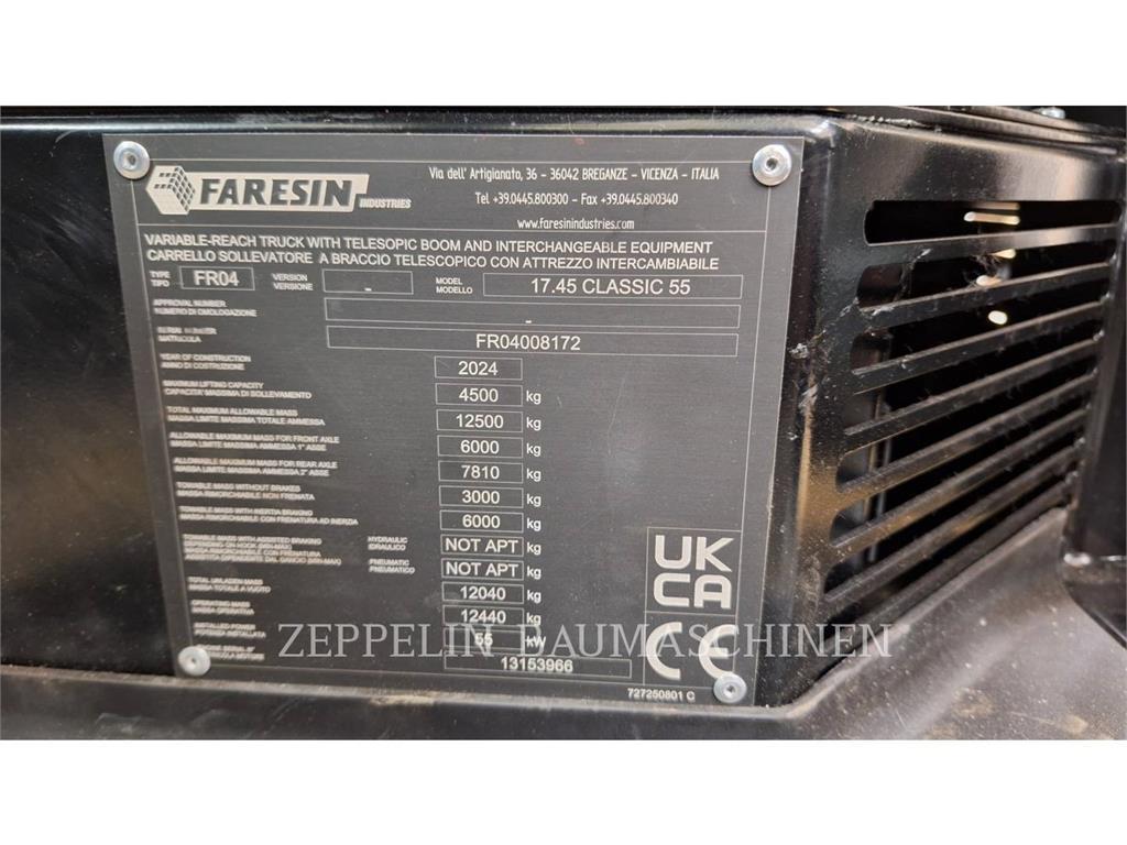 Faresin 17.45 Teleskopické manipulátory