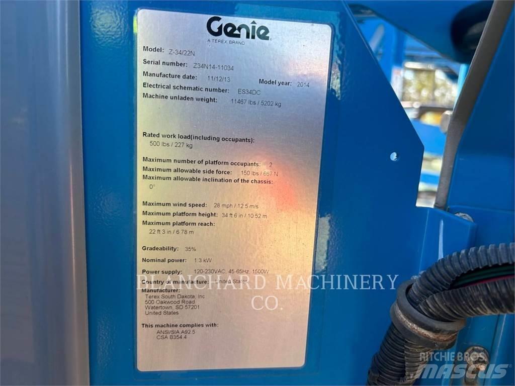 Genie Z34/22 Kloubové plošiny