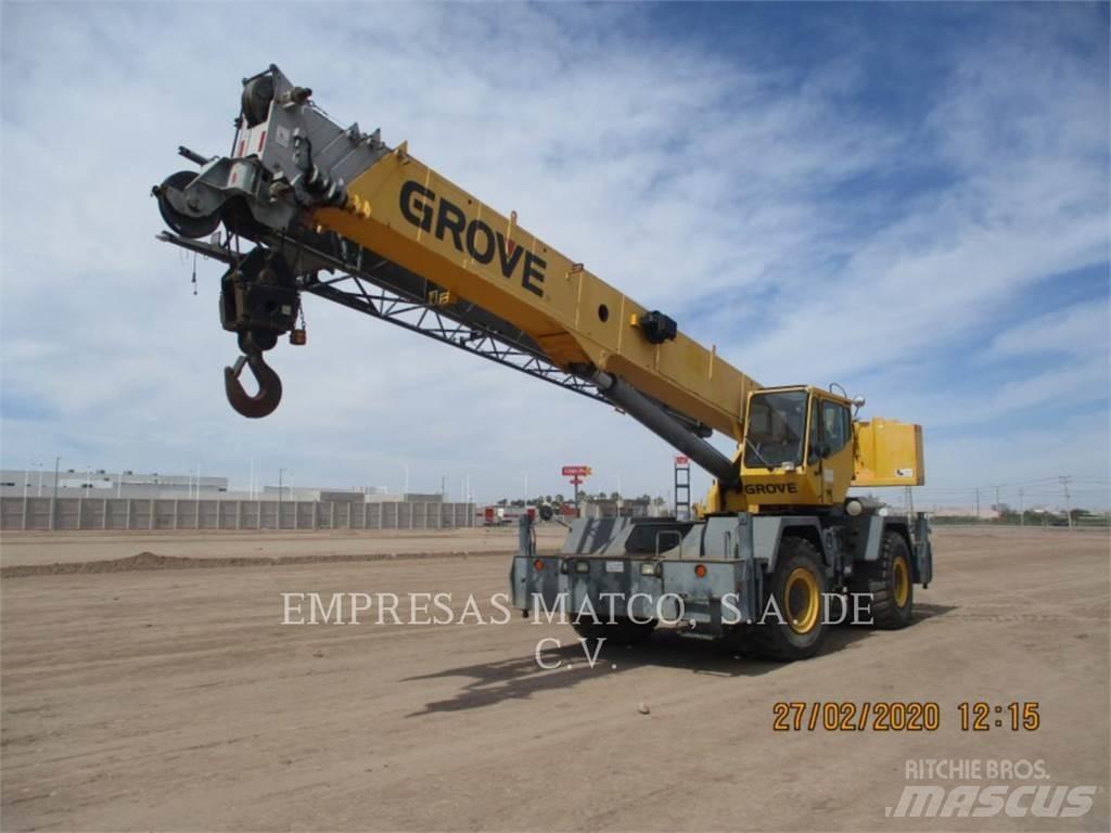 Grove RT600E Univerzální terénní jeřáby