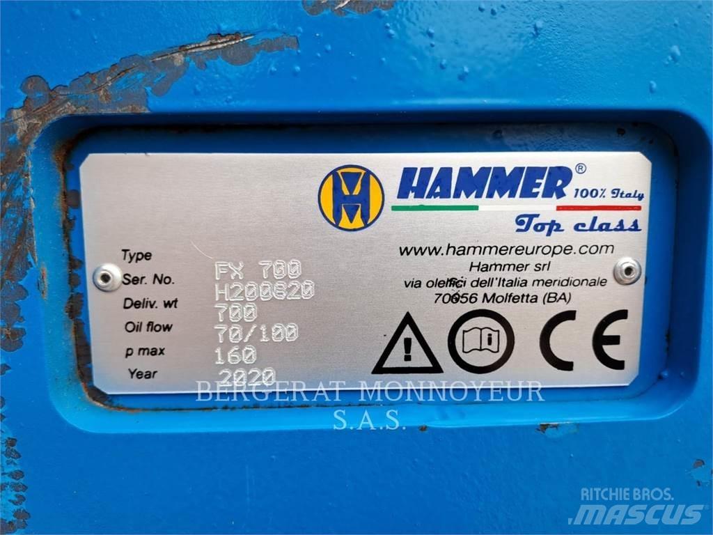 Hammer BRH.FX700.8T/14T Bourací kladiva / Sbíječky