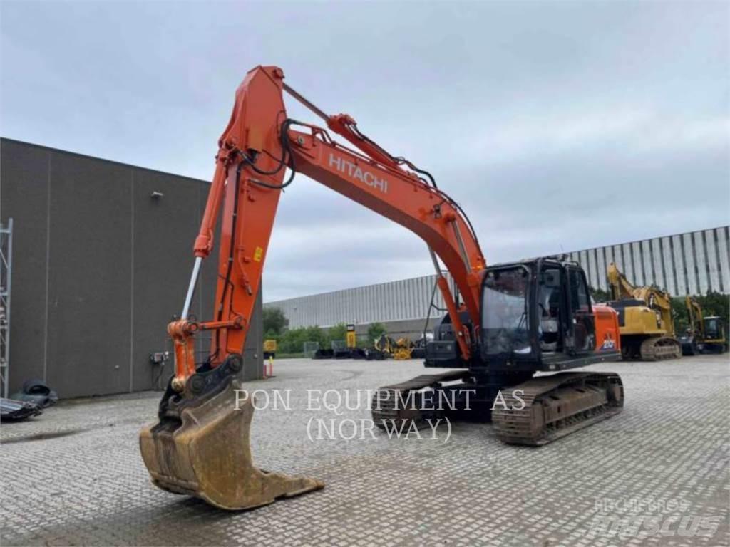 Hitachi ZX210 Pásová rýpadla