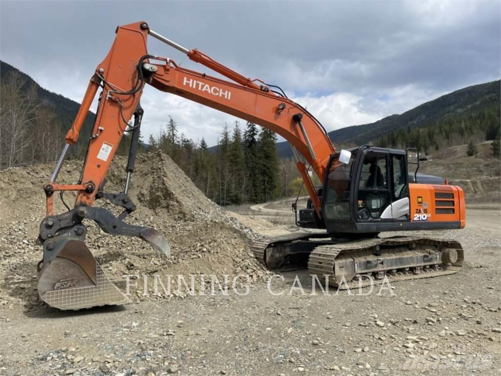 Hitachi ZX210LC Pásová rýpadla