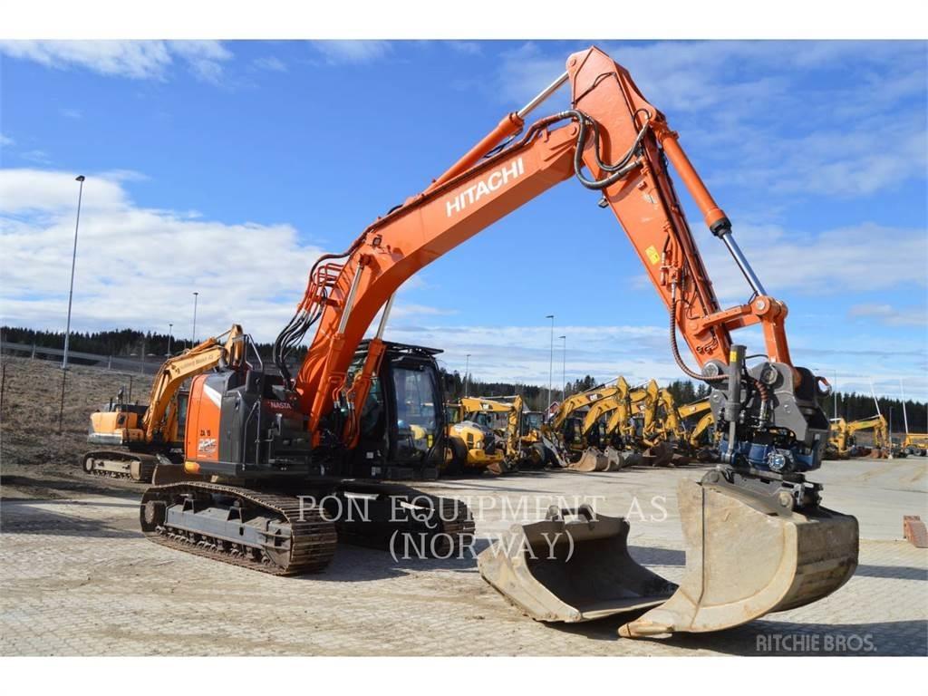 Hitachi ZX225 Pásová rýpadla