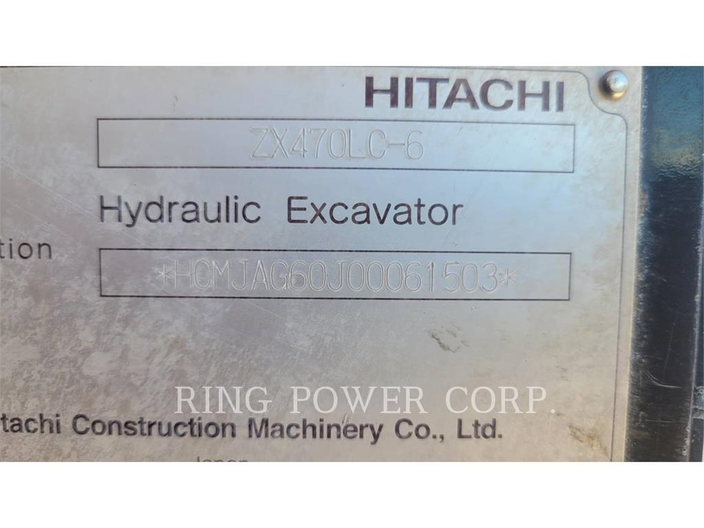 Hitachi ZX470LC6 Pásová rýpadla