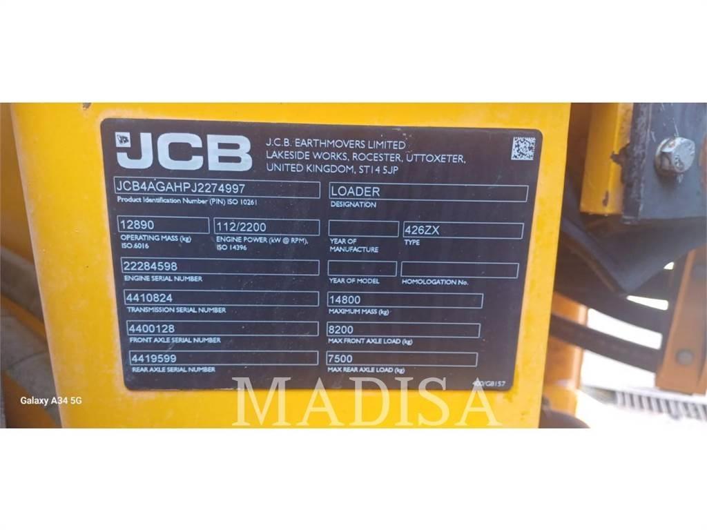 JCB 426B ZX Kolové nakladače