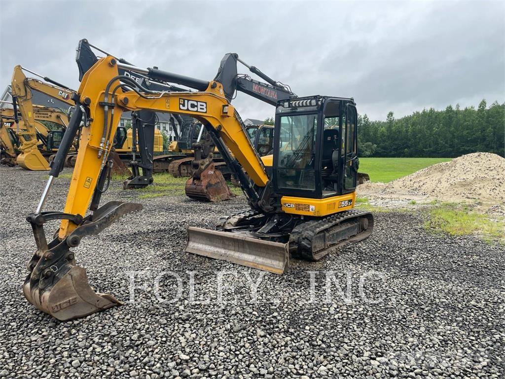 JCB 55Z-I T4 Pásová rýpadla