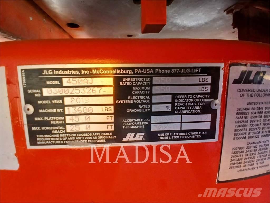 JLG 450AJ 4WD Kloubové plošiny