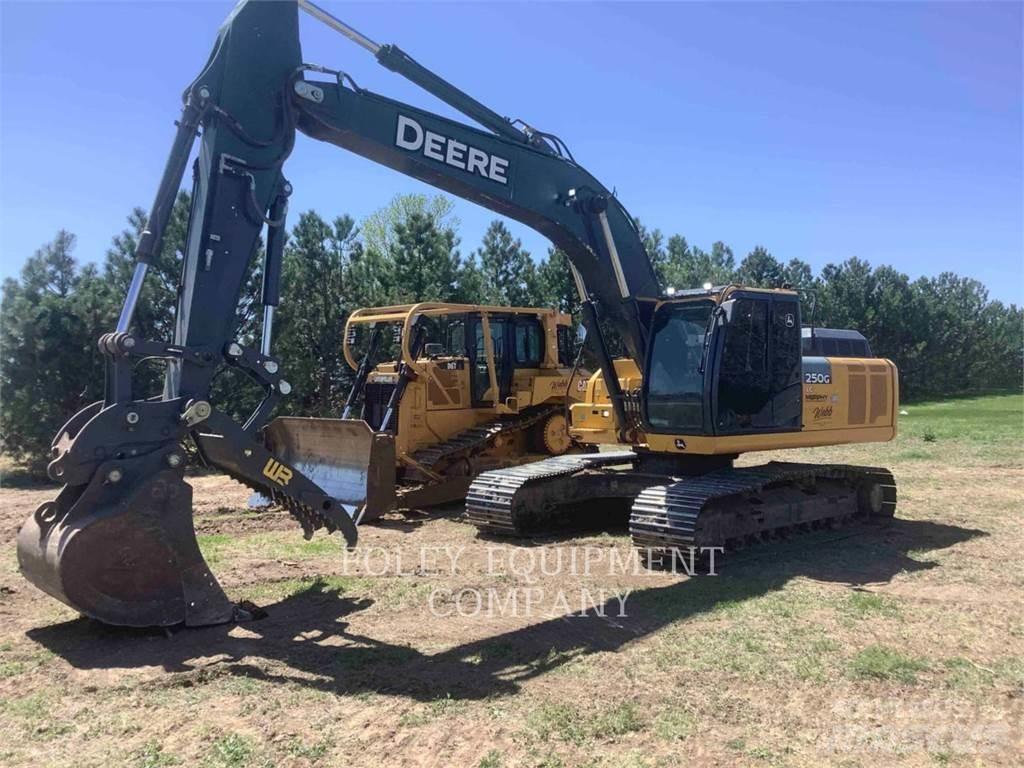 John Deere 250G Pásová rýpadla