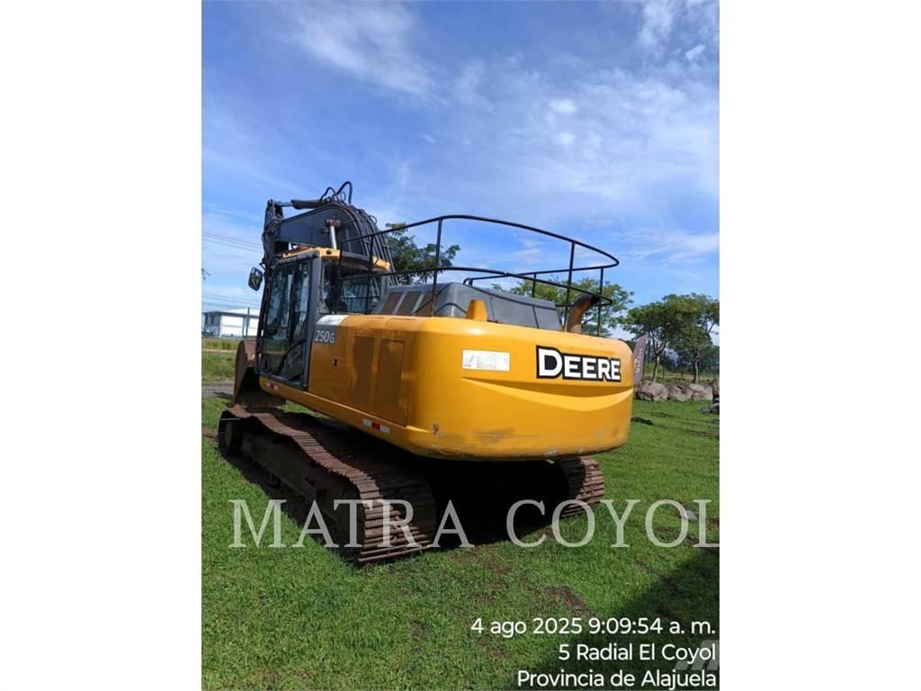 John Deere 250G Pásová rýpadla