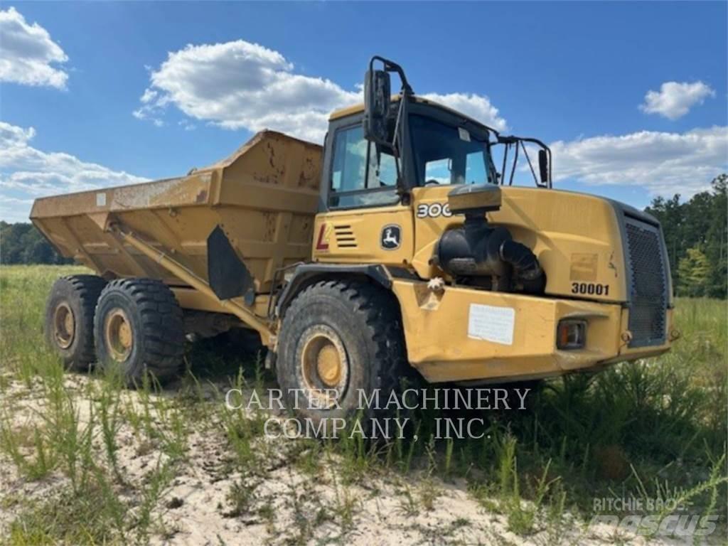John Deere 300D Kloubové dempry