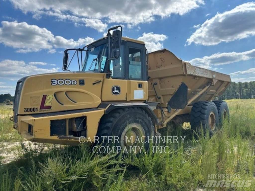 John Deere 300D Kloubové dempry