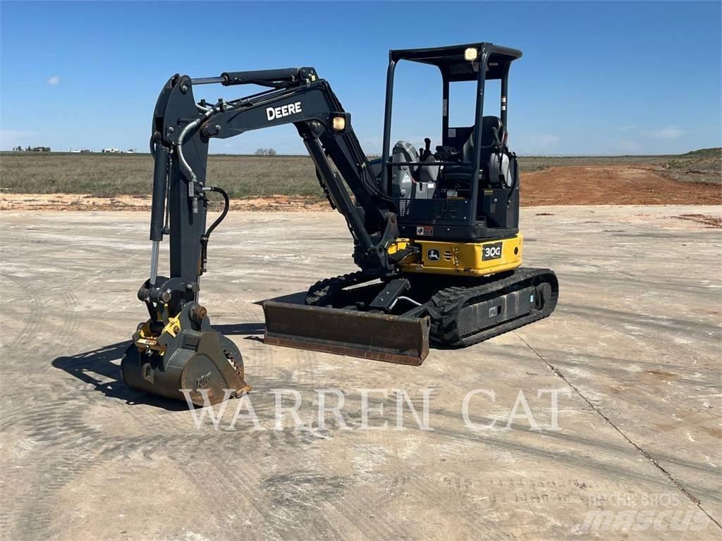 John Deere 30G Pásová rýpadla