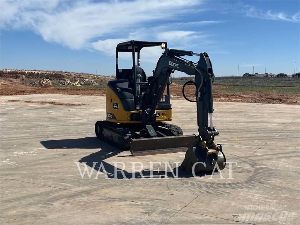 John Deere 30G Pásová rýpadla