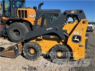 John Deere 318G SSL Smykem řízené nakladače