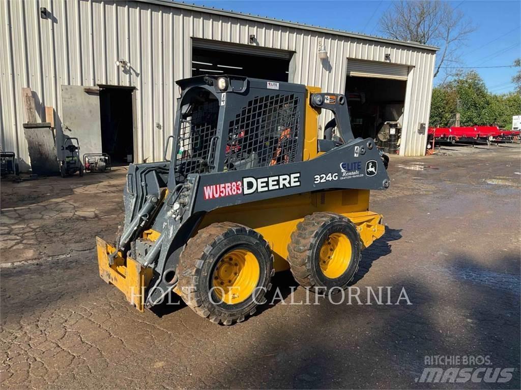 John Deere 324G Smykem řízené nakladače