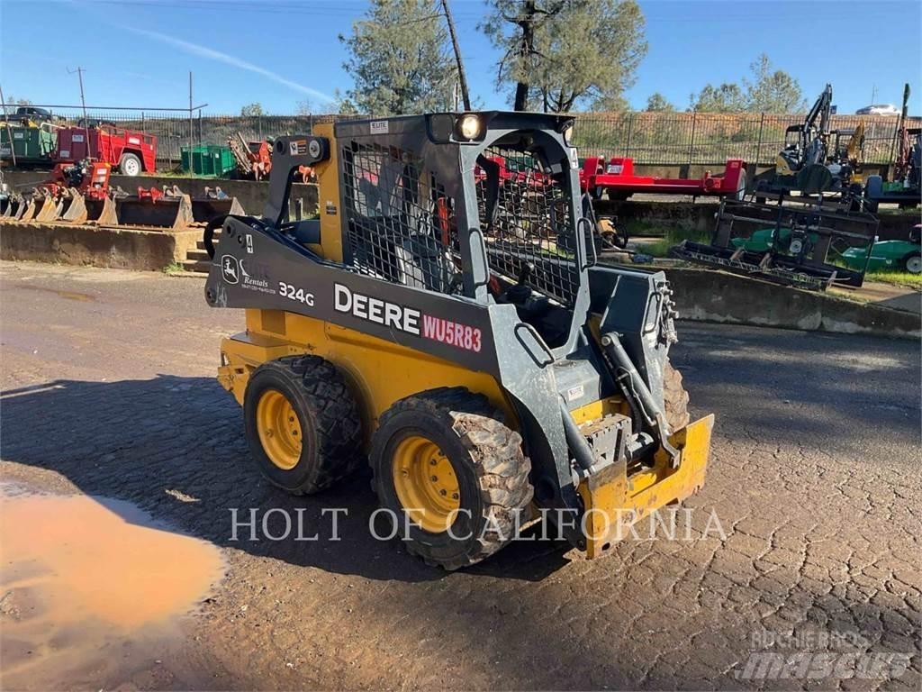 John Deere 324G Smykem řízené nakladače