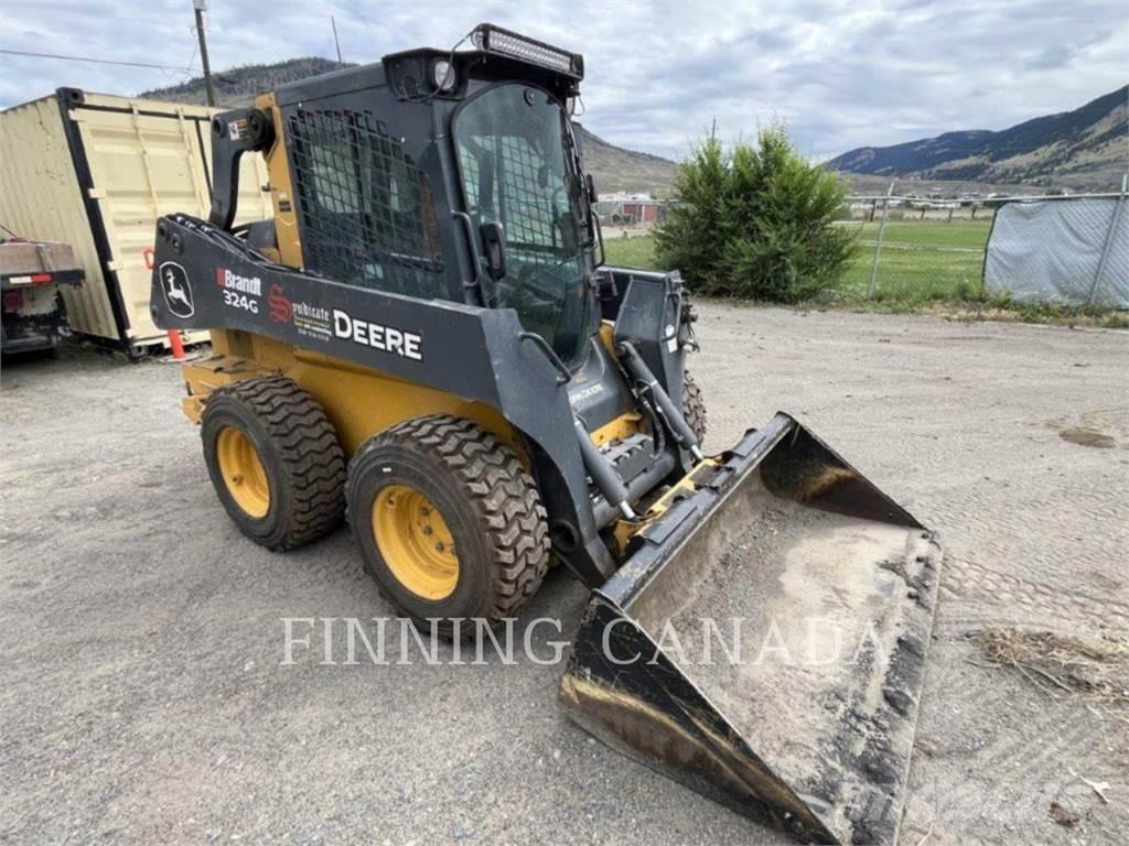 John Deere 324G Smykem řízené nakladače