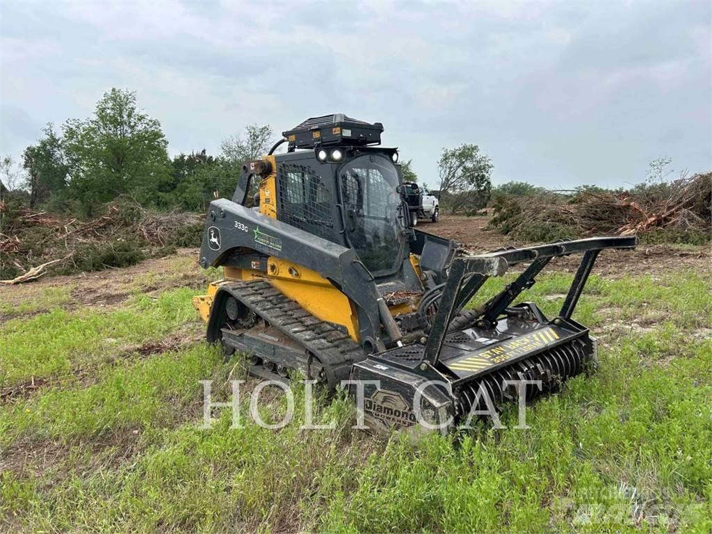 John Deere 333G Pásové nakladače
