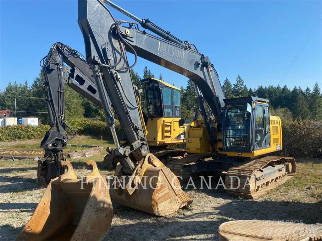John Deere 345G LC Pásová rýpadla