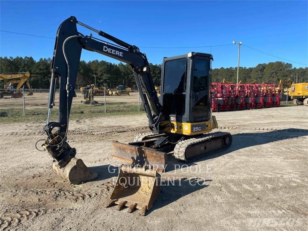 John Deere 35G Pásová rýpadla