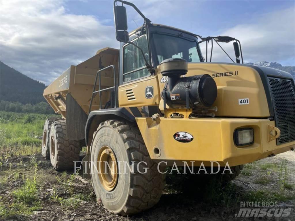 John Deere 400D Kloubové dempry