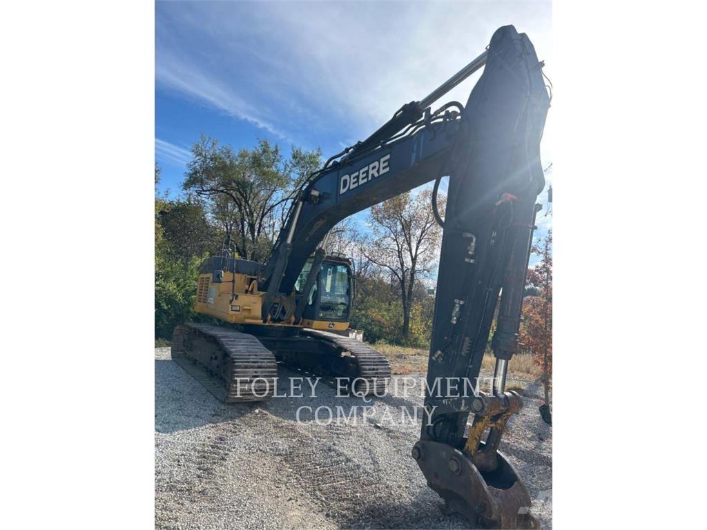 John Deere 470GLC Pásová rýpadla