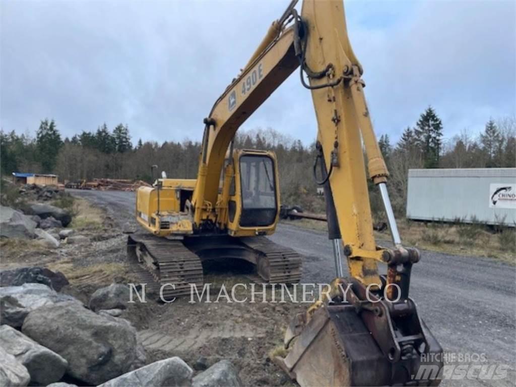 John Deere 490E Pásová rýpadla