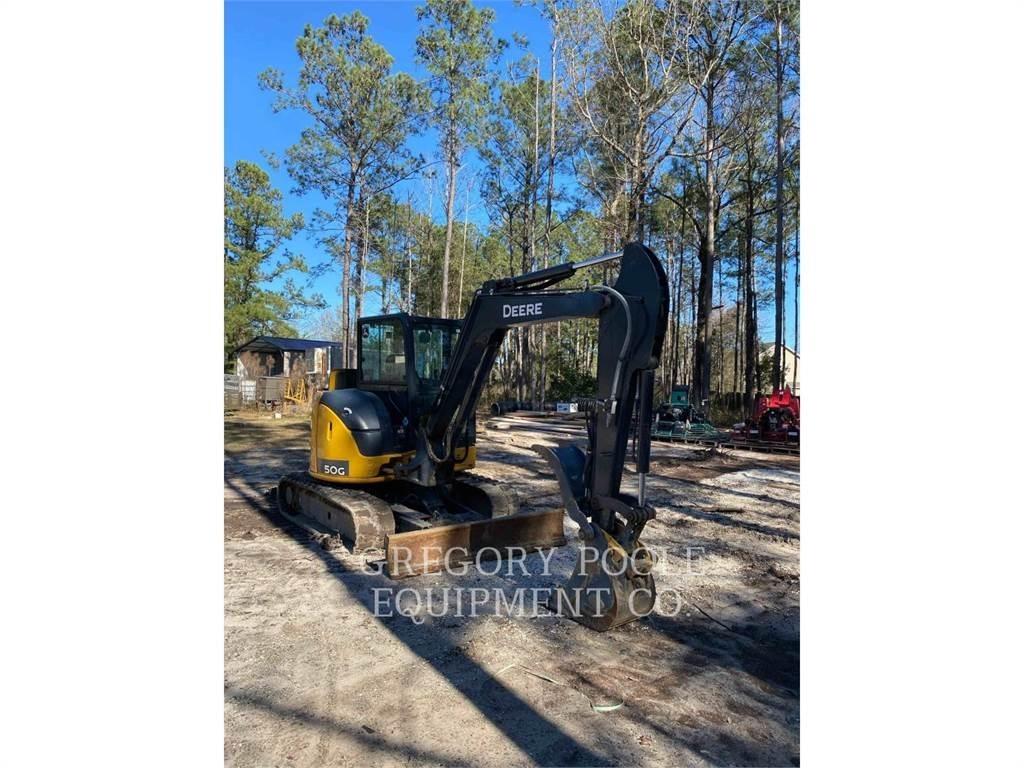 John Deere 50G Mini rýpadla < 7t