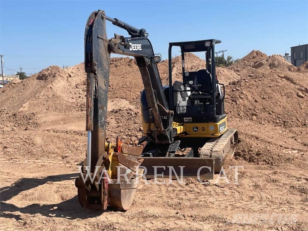 John Deere 50G Pásová rýpadla
