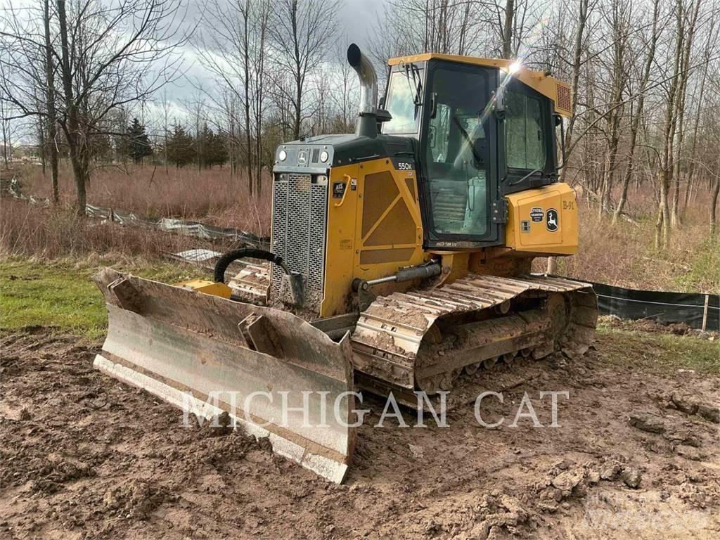 John Deere 550K LGP Pásové dozery