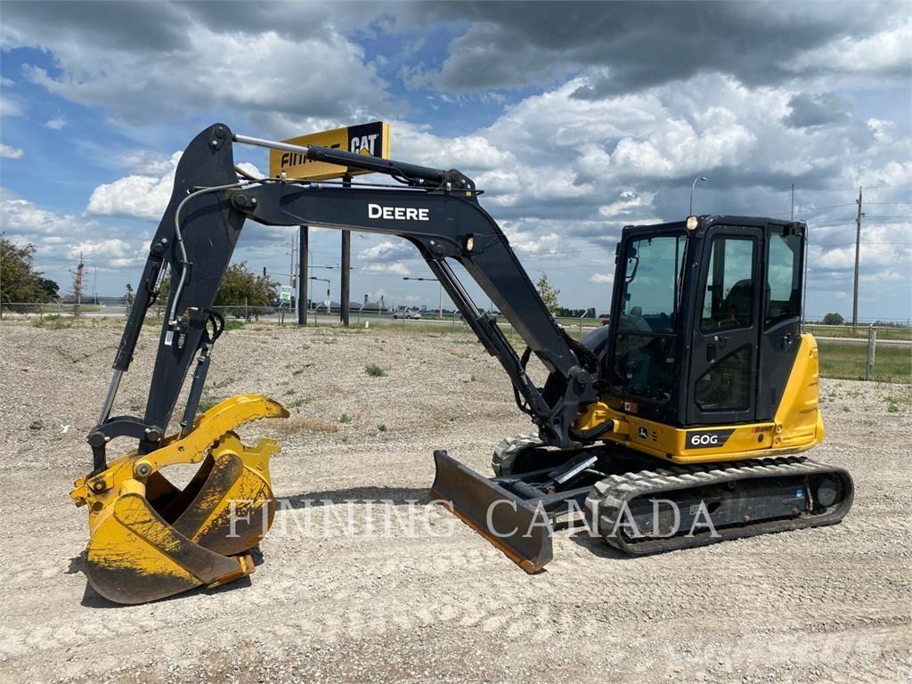 John Deere 60G Pásová rýpadla