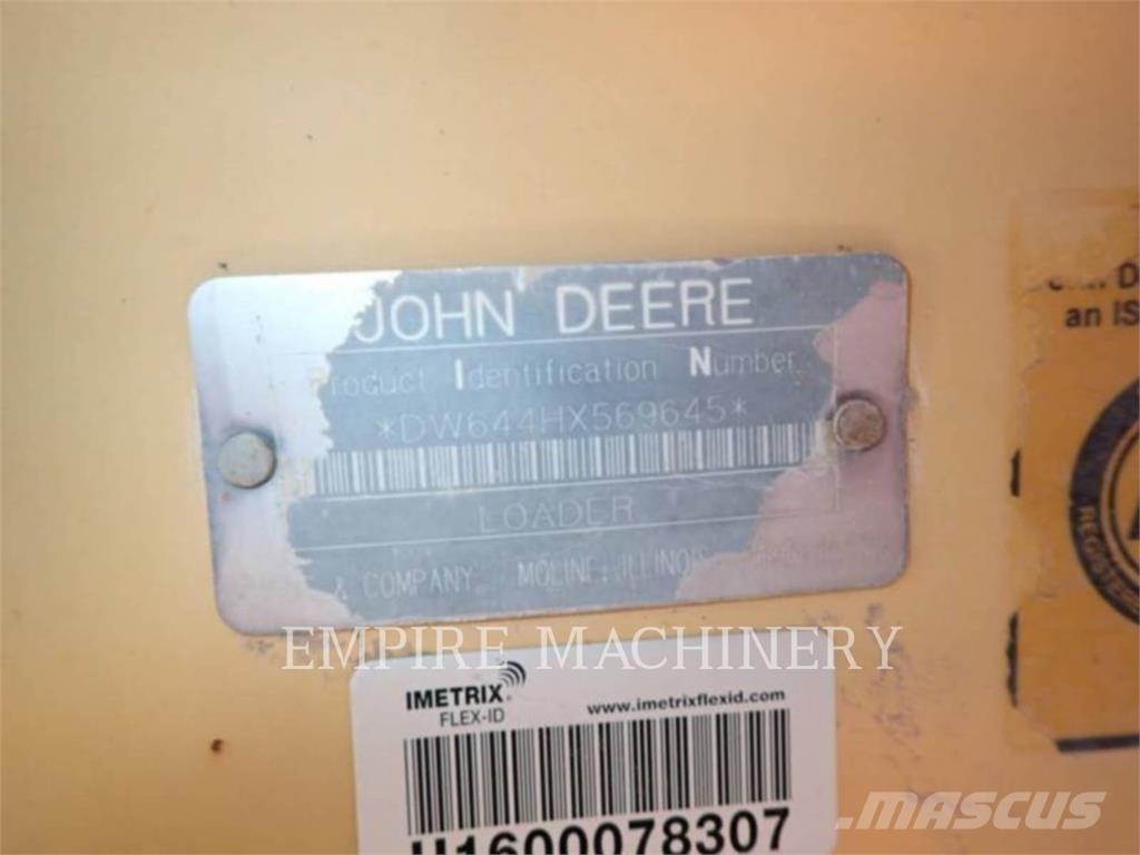 John Deere 644H Kolové nakladače