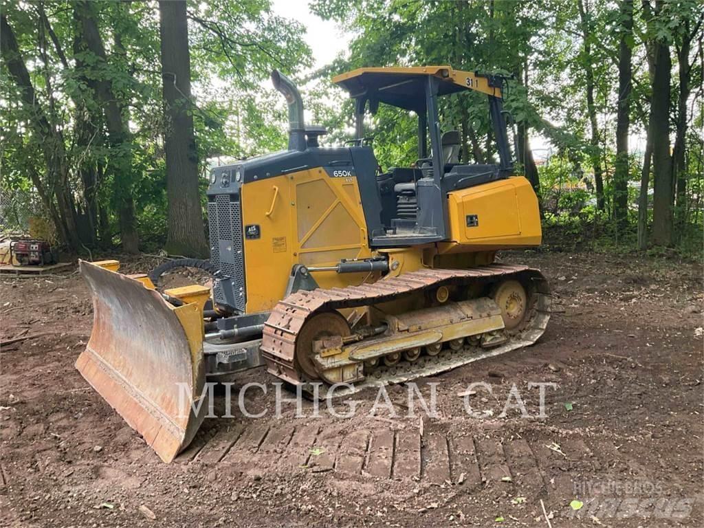 John Deere 650K Pásové dozery