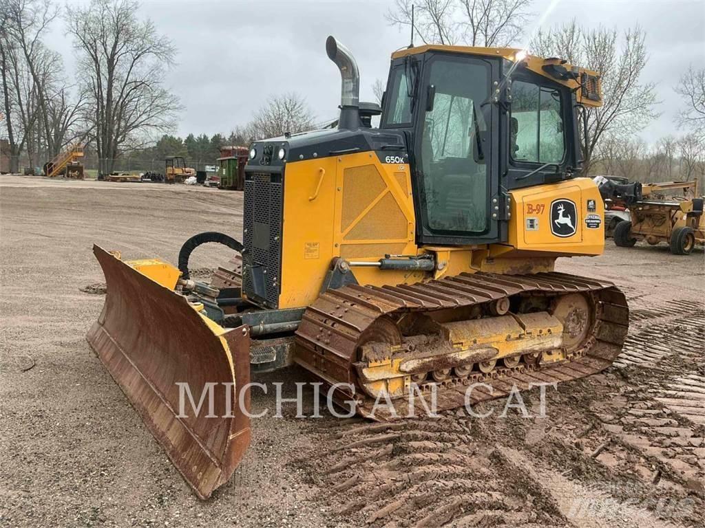 John Deere 650K LGP Pásové dozery