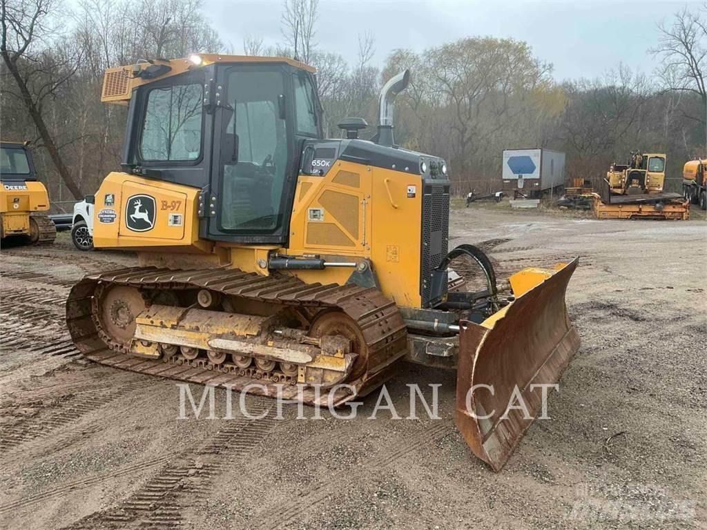 John Deere 650K LGP Pásové dozery