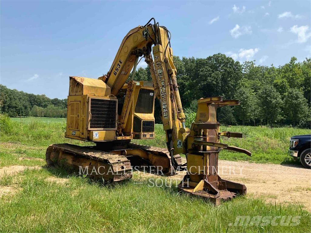 John Deere 653E Kácecí harvestory